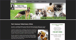 Desktop Screenshot of fairavevetclinic.com